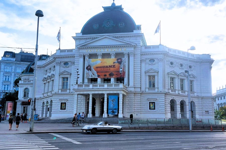 Das Volkstheater in 1070 Wien.